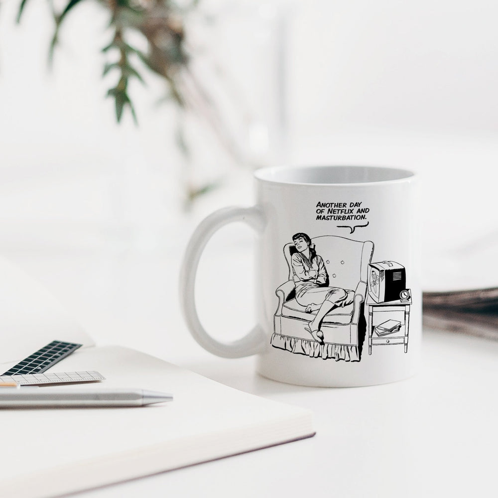Another Day of Netflix Mug