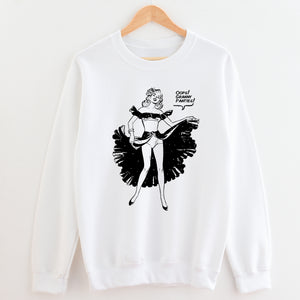 Oops! Granny Panties! Unisex Sweatshirt