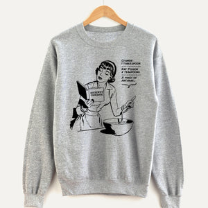 Housewife Cookbook Unisex Sweatshirt