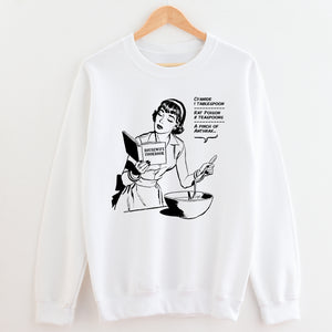 Housewife Cookbook Unisex Sweatshirt