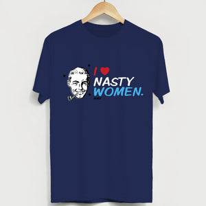 I Heart Nasty Women Unisex T-shirt